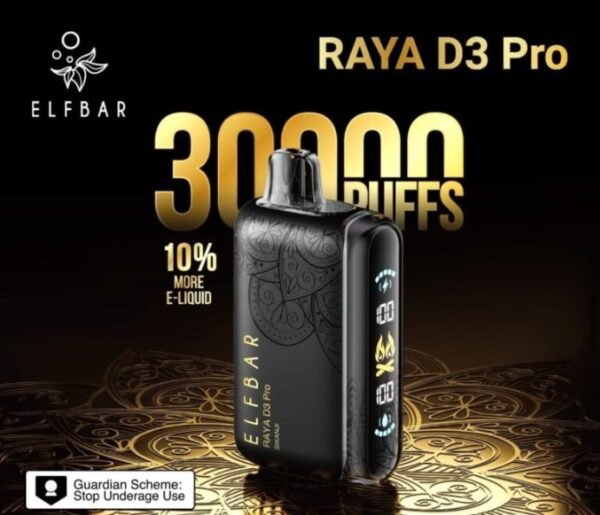 ELFBAR RAYA D3-PRO 30,000 Puffs