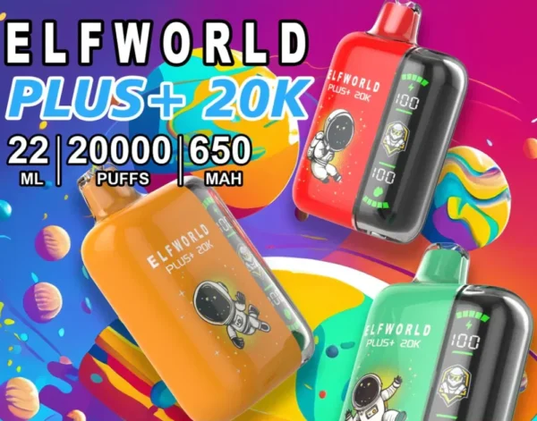 Elfworld Plus 20k puffs